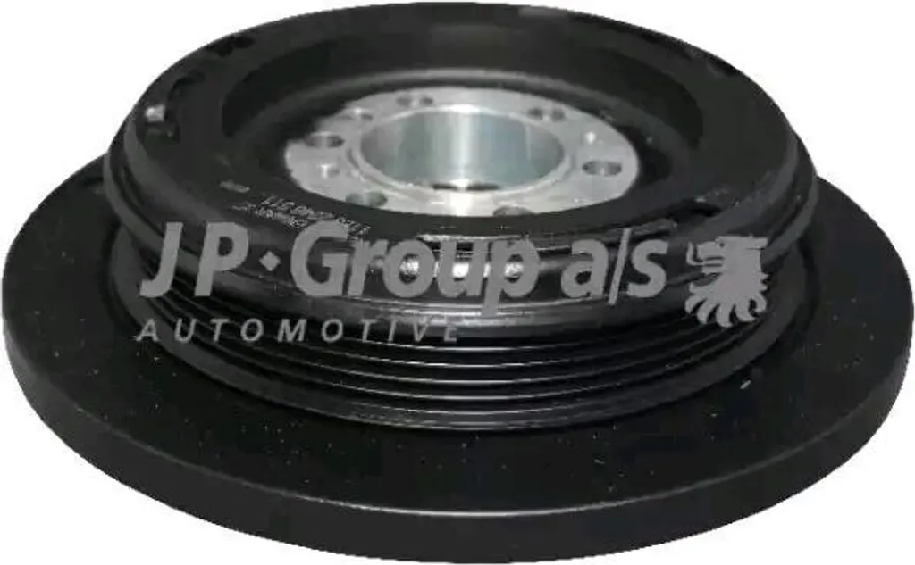 Poulie damper de vilebrequin JP avec amortisseur de vibrations