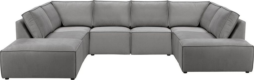 Großes modulares Ecksofa U Charles -Fancy 20