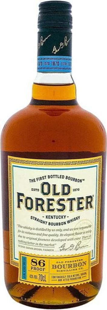 Old Forester Bourbon 700ml 43% Vol. Produktbild 