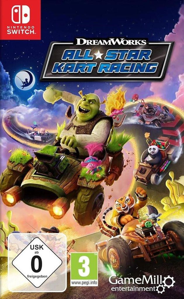 GameMill DreamWorks All-Star Kart Racing Nintendo Switch Produktbild 