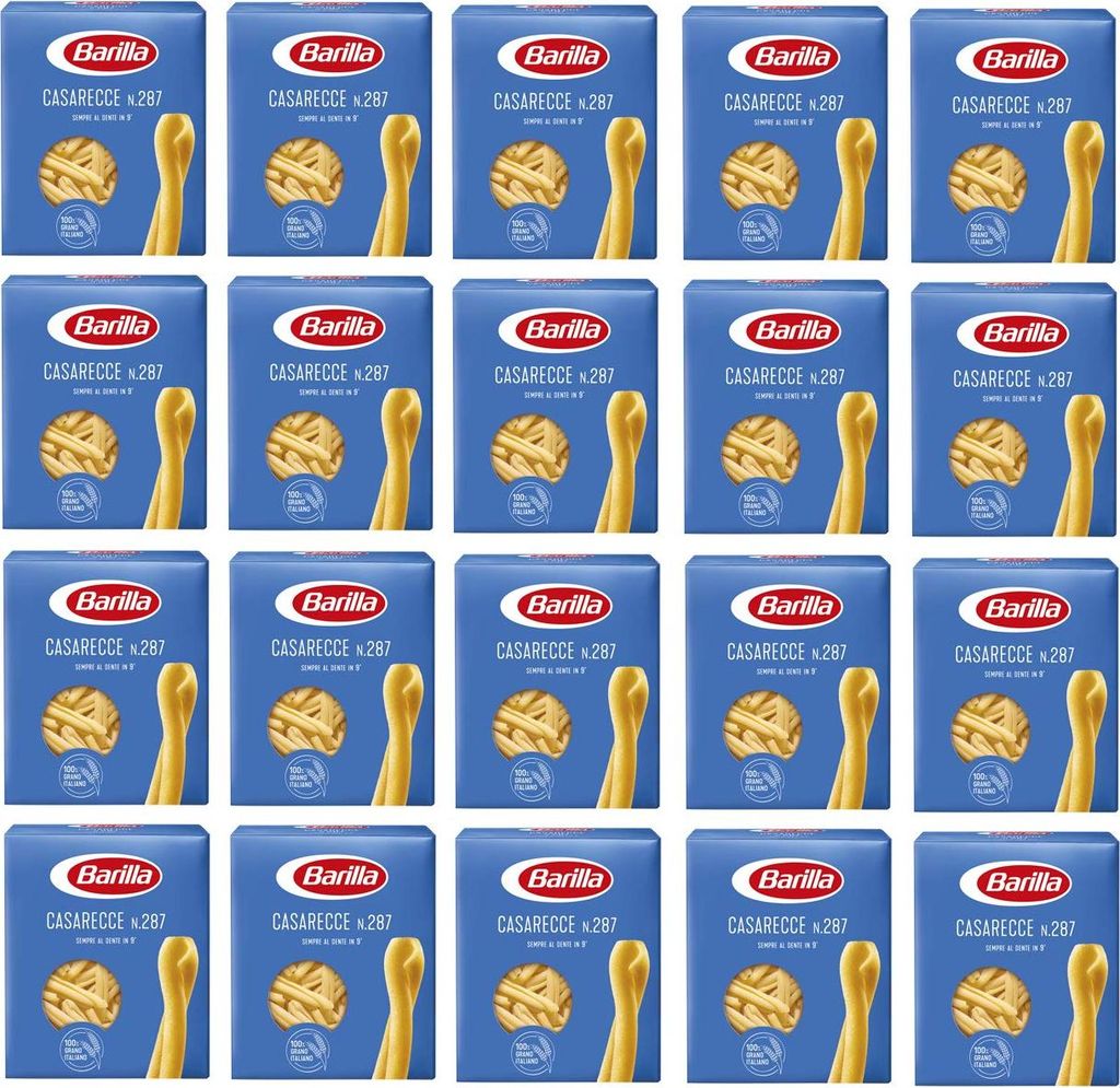 20x Pasta Barilla Casarecce Nr. 287 italienisch Nudeln 500 g pack