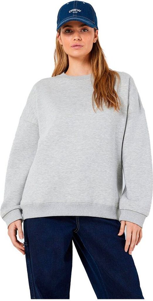 Noisy May Shay Sweatshirt Grau M Frau Grau M