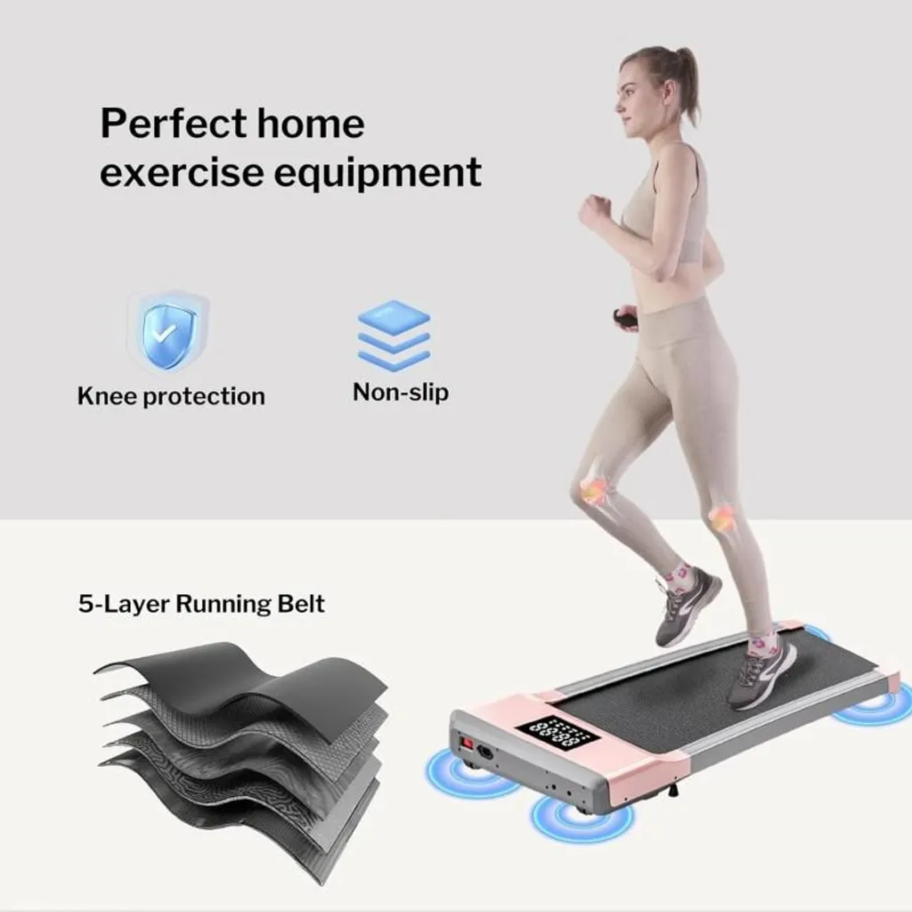 Marcher à la Maison sans Encombrement : Tapis Walking Pad 2,5 CV Or