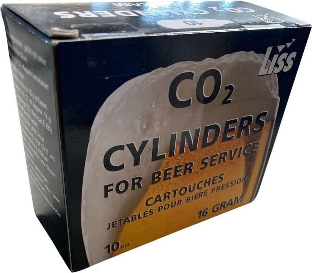 CO2 bombičky, Pivní bombičky 16g, 10ks Obrázok produktu 3