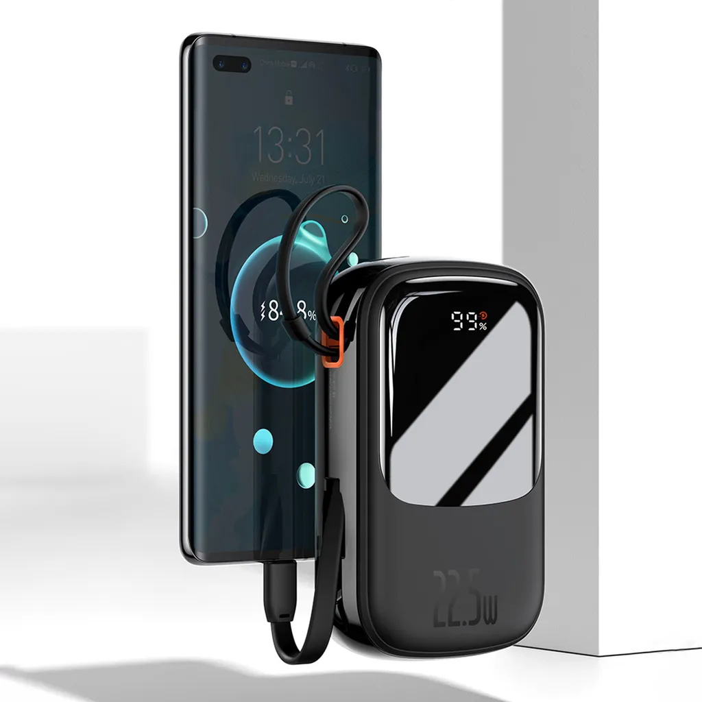 Compresseur 6000mAh Baseus Mega Energypump avec Éclairage de Secours - 19