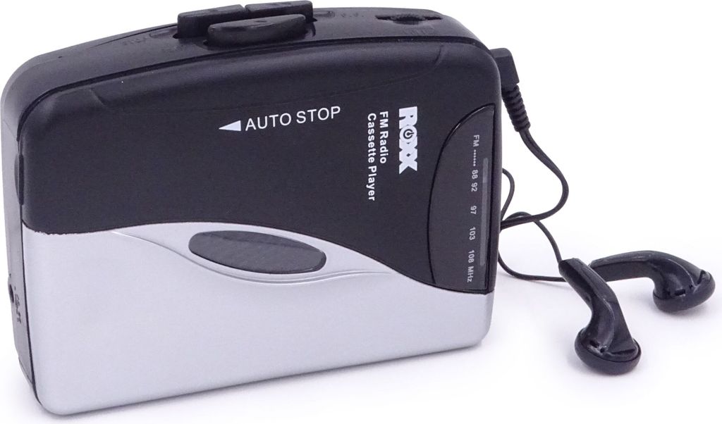 ROXX Kassettendeck PCP 300, schwarz/silber Produktbild 4
