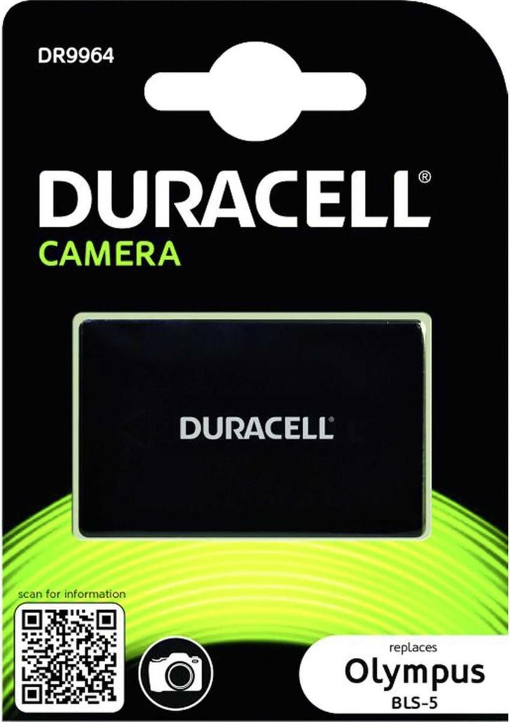 Duracell Li-Ion Akku 1050mAh für Olympus BLS-5