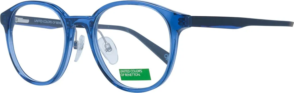 Lunettes Benetton Modell BEO1007 48609 Monture Optique Design Bleu