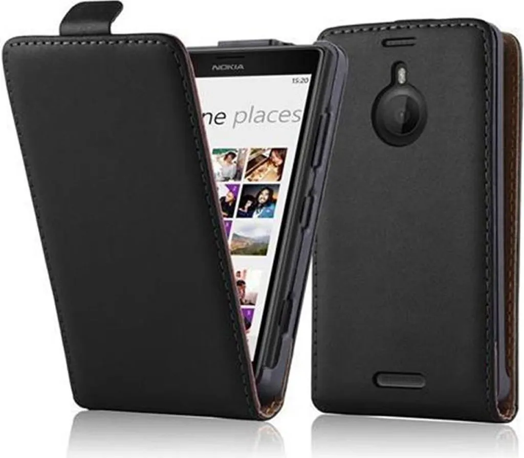 Offerta Cover Nokia Lumia 1520: Cadorabo Flip Case Nero Similpelle