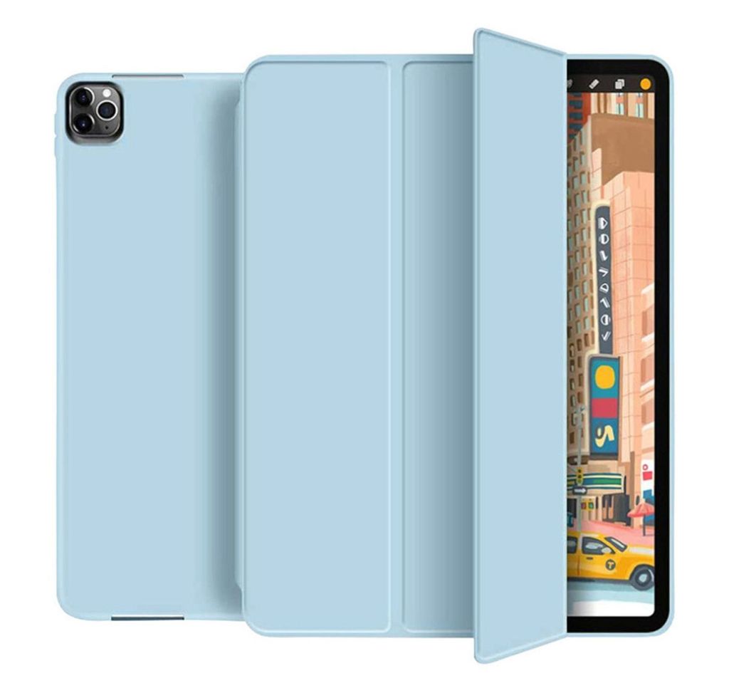 Etui für Apple iPad Air 4 2020/2022 (4th Generation) Ipad Pro 11 2020 (4th Generation) 2020 Case Schutz Hülle mit Standfunktion Tasche Rot