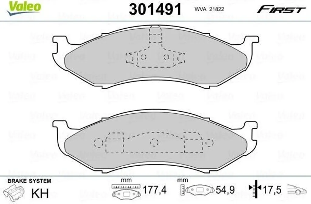Plaquettes de frein avant haute qualité pour Kia Carnival et Jeep Grand