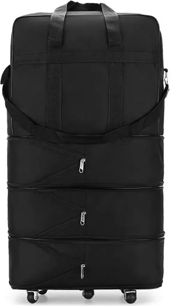 Borsa da trasporto valigia universale su ruote borsa bagaglio pieghevole borsa valigia espandibile, L