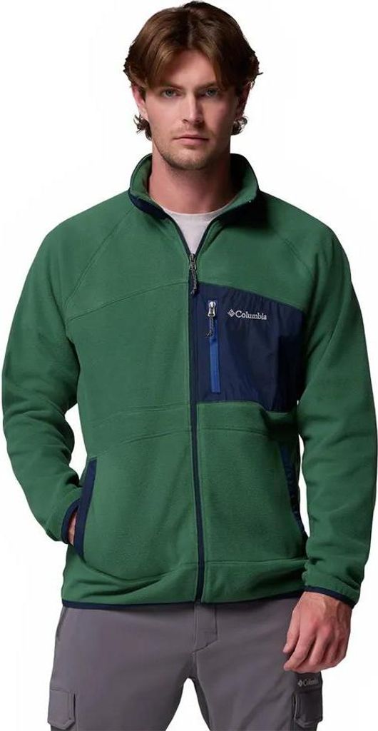 Columbia Fast Trek Overlay Fleece Mit Durchgehendem Reißverschluss Grün XL Herren Grün XL
