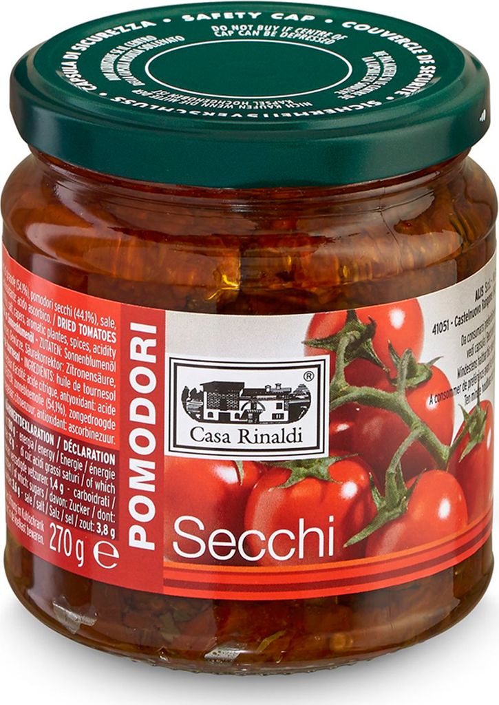 getrocknete Tomaten in Sonnenblumenöl Produktbild 