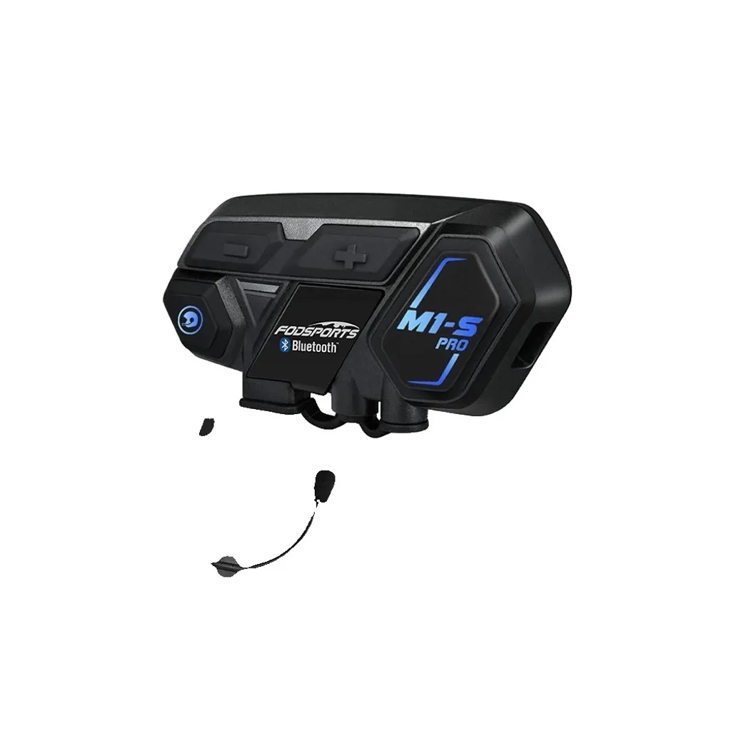 Intercom Moto pour Voyage en Groupe - Bluetooth 2000m et 8 Conducteurs