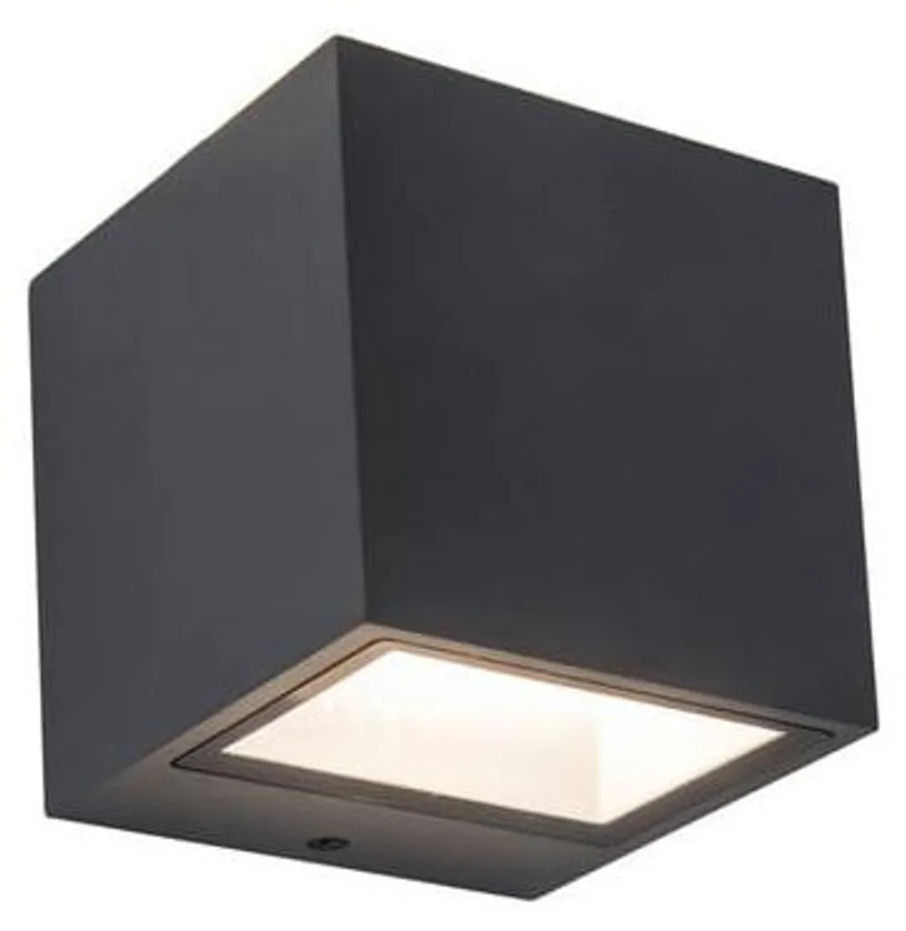 Applique Extérieure LED GEMINI Lutec 9W Anthracite 850lm Blanc Neutre