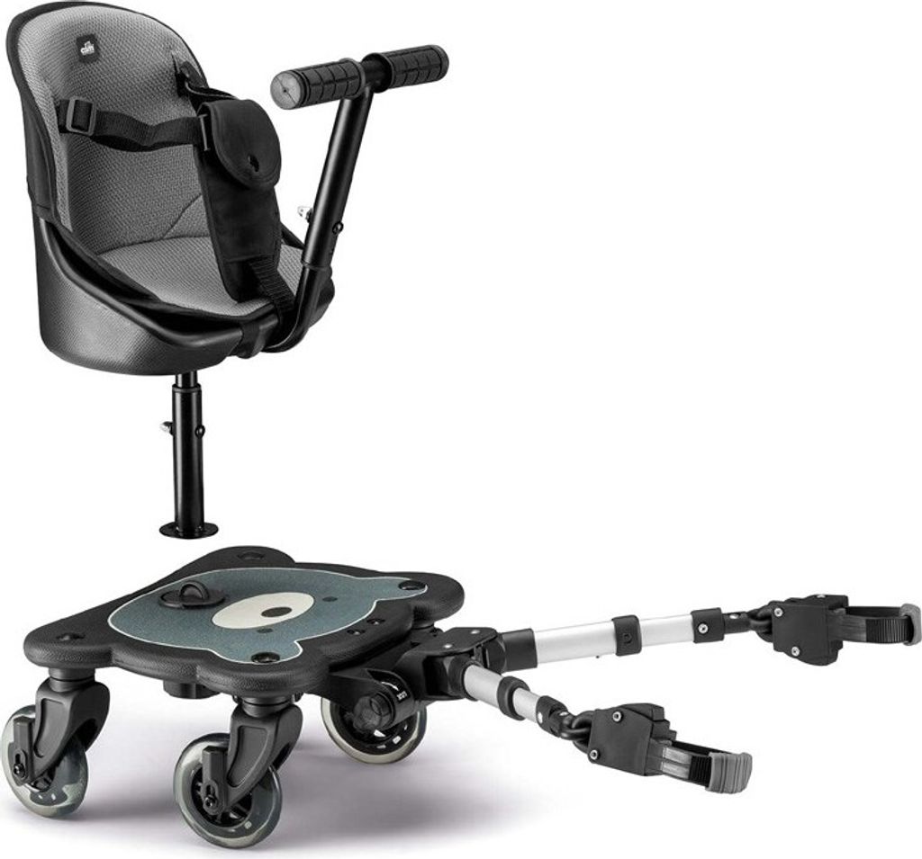 Buggyboard mit Sitz Dudu | Mitfahrbrett | Geschwisterboard Produktbild 