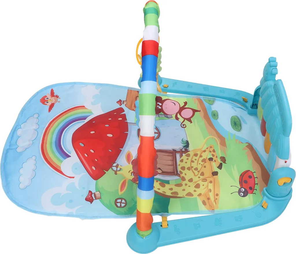Tapis éveil bébé : stimuler les sens et calmer les pleurs avec piano
