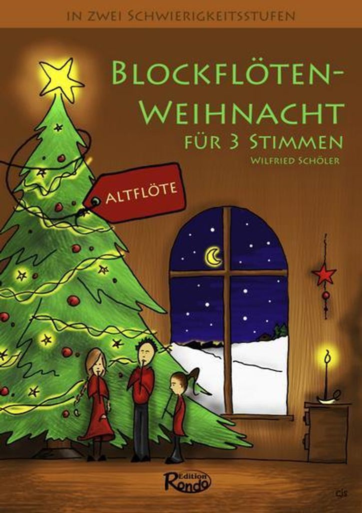 Blockflöten-Weihnachtfür 1-3 Altblockflöten