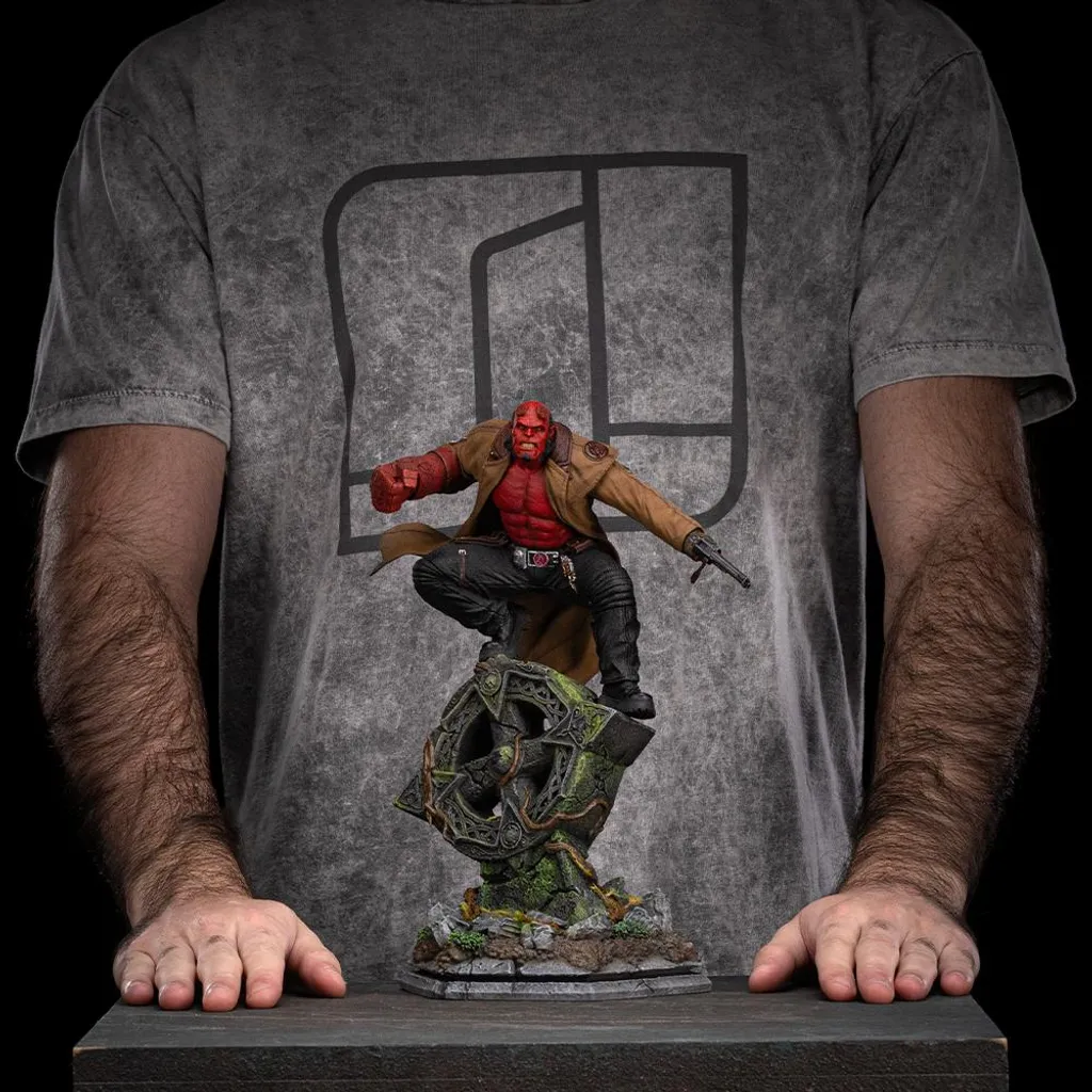 Hellboy Figurine Art Scale 1/10 en Polystone - Détails Premium 34cm - 6