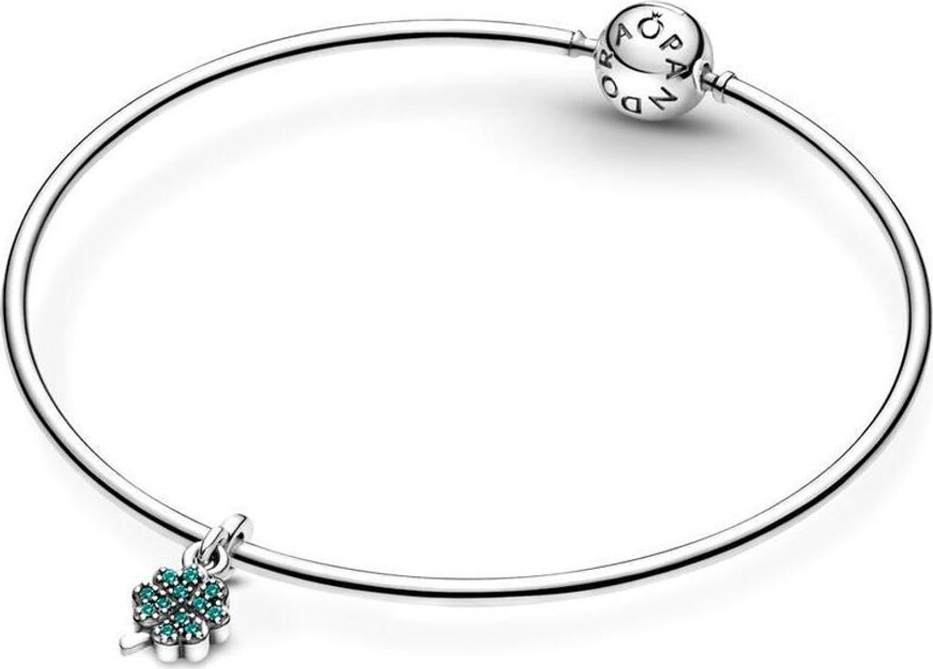 Pandora Damen Charm Vierblättriges Kleeblatt Silber Produktbild 4