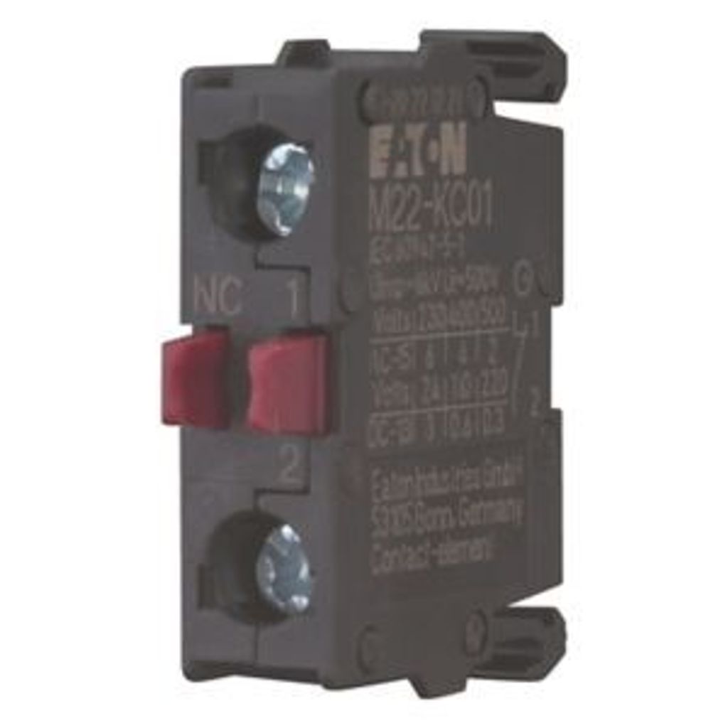 Eaton M22-KC01 Kontaktelement 1 Öffner, Bodenbefestigung, Produktbild 