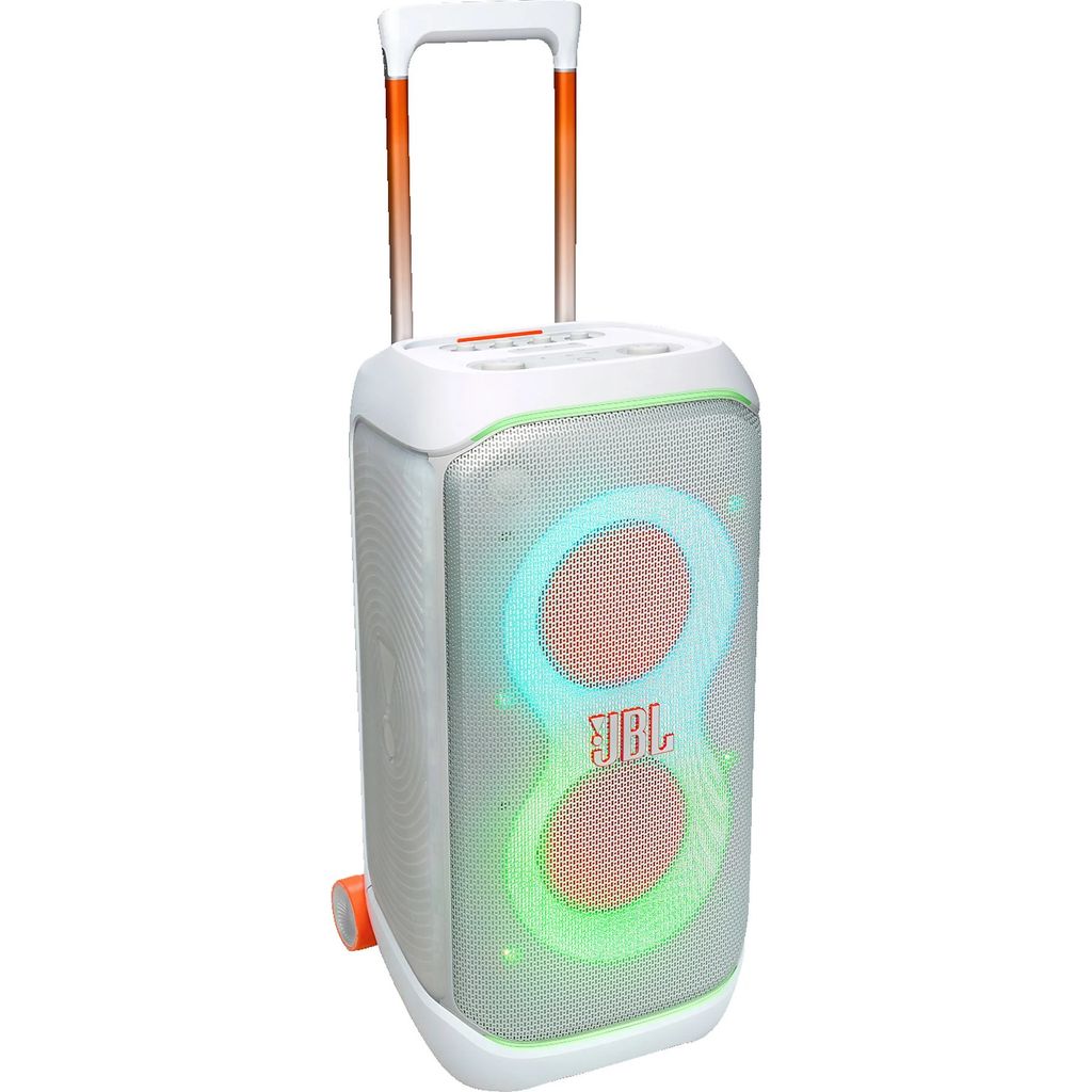 JBL PartyBox STAGE 320 Bluetooth-Lautsprecher weiß mit Akku Produktbild 