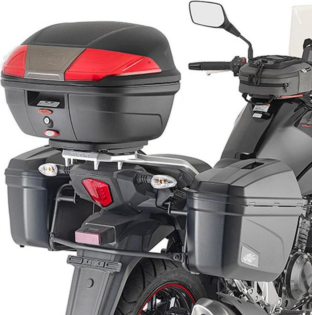 Seitenkoffer MONOKEY FÜR SUZUKI V-Strom 250 (17-19) - auch passend für MONOKEY RETRO-FIT K-VENTURE ALU und K'MISSI Seitenkoffer