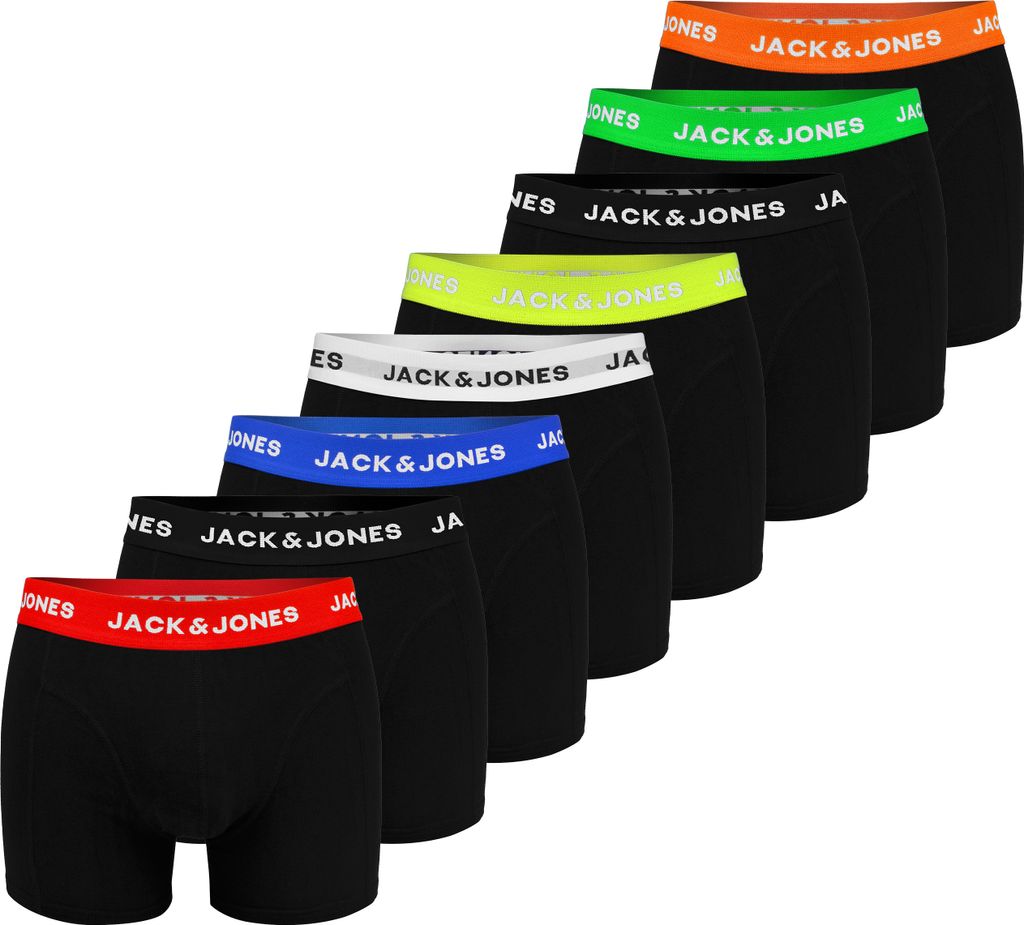 JACK&JONES 8er Pack - Herren Boxershorts aus Baumwolle, Produktbild 