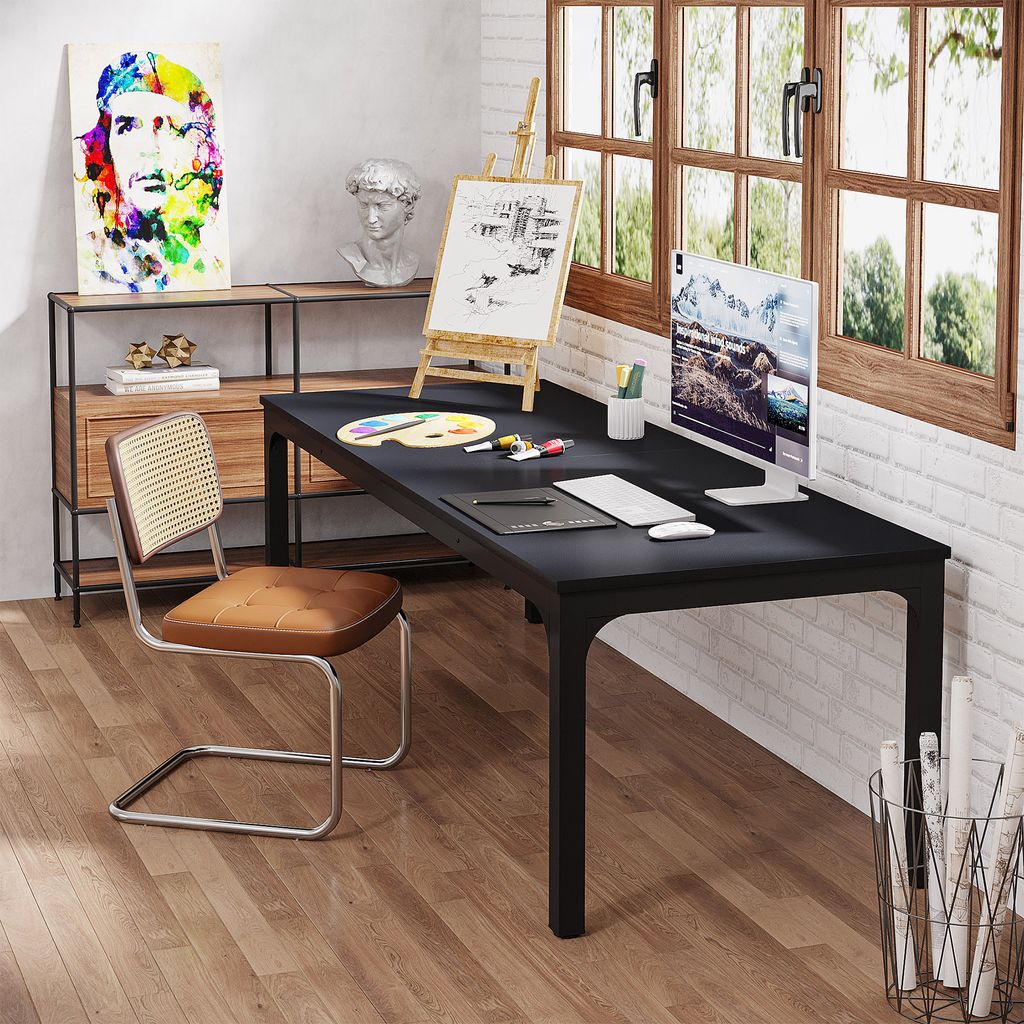 Tribesigns Schreibtisch Computertisch 200x70x 5 cm Produktbild 7
