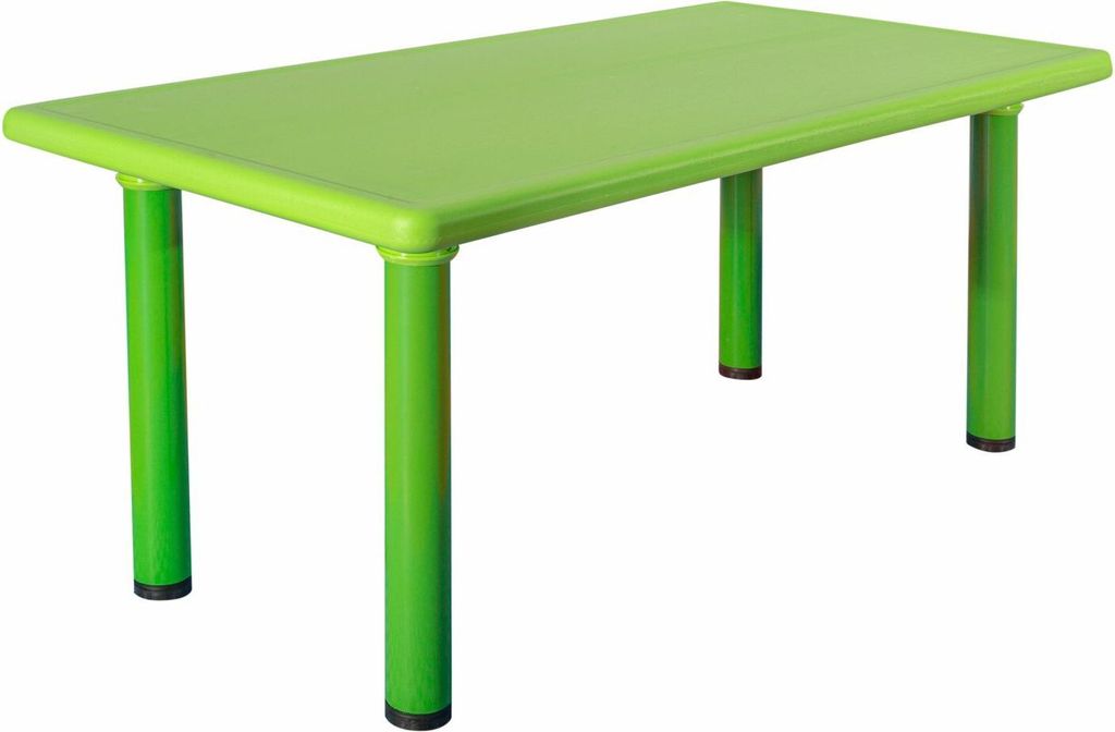 Kindertisch King aus Kunststoff - grün Plastiktisch für Produktbild 