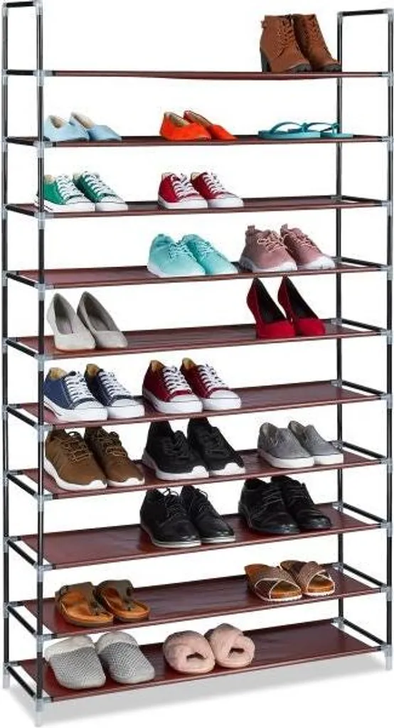 Rangement chaussures pour entrée et dressing - Capacité 50 paires XXL