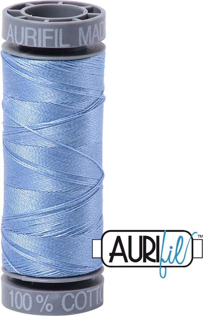 AURIfil Nähgarn MK28WT 750m, 100% Baumwolle : 2720 Light Delft Blue AURIfil: 2720 Light Delft Blue