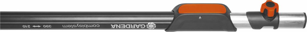 Gardena 3721-20, Aluminium, Szary, Regulowany, Rozłączny, Zdjęcie produktu 