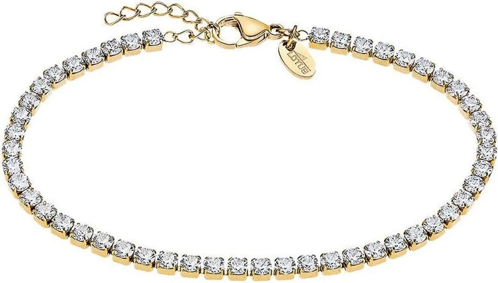 Cadeau Bijou Femme Bracelet Lotus Style LS2341-2/2 Acier Argent Idéal