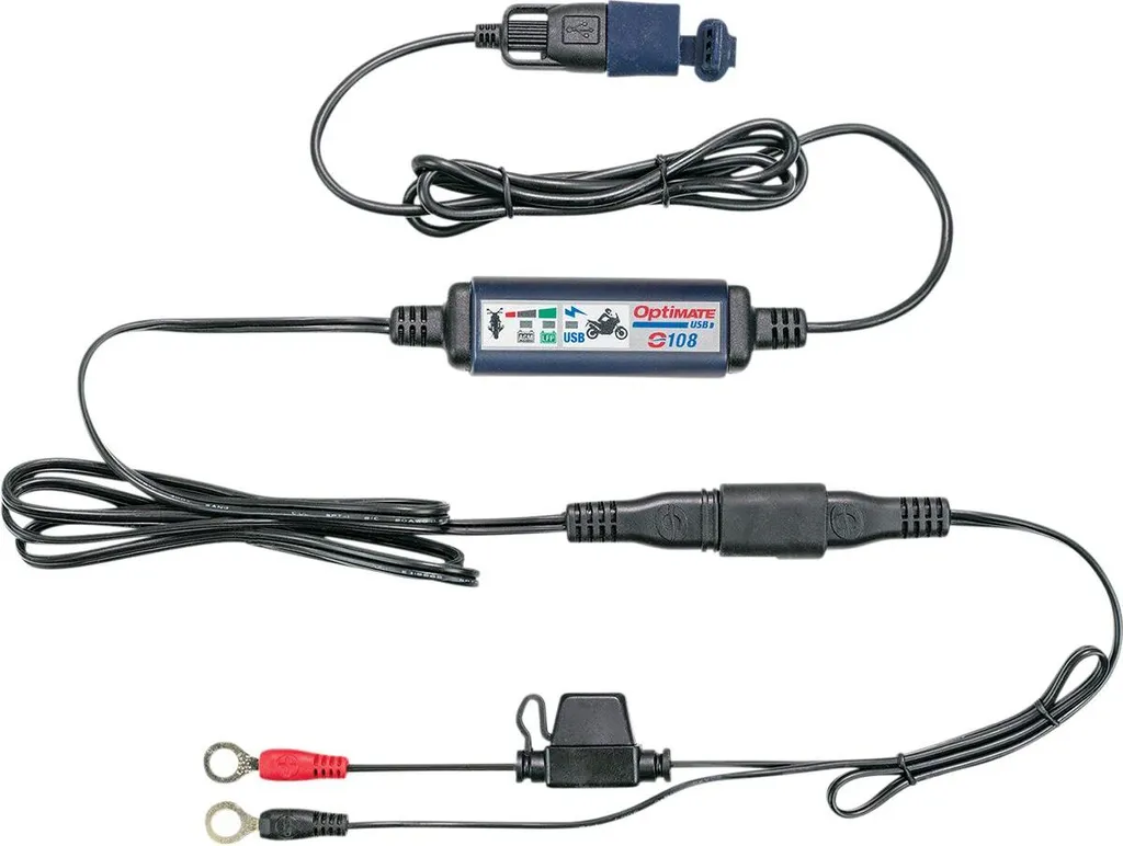 Alimentation Déportée 12V Tecmate 254cm Argent pour Sorties Outdoor