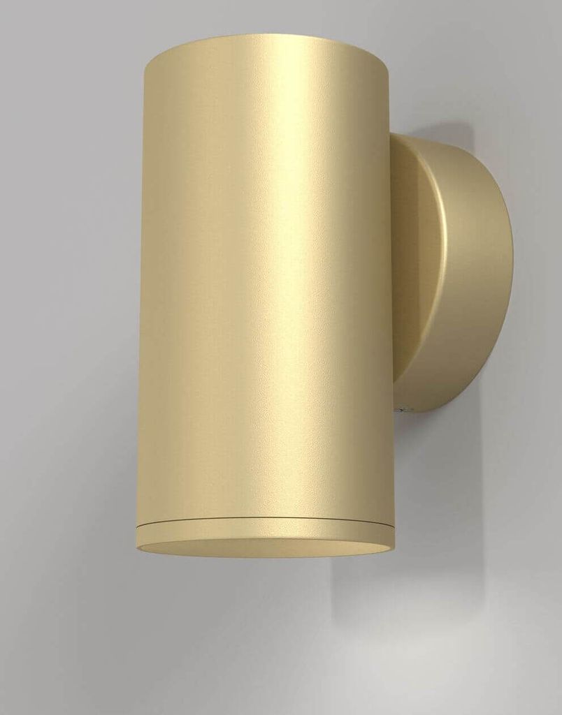 Maytoni Focus S Wandleuchte, Wandlampe GU10 Matt-Gold