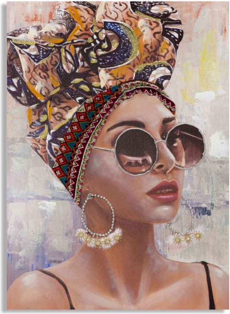 Mauro Ferretti Wandbild Jennifer 70x3x100 cm mehrfarbig