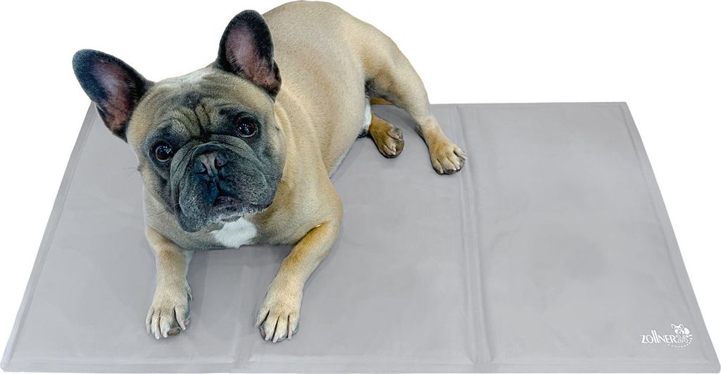 Kühlmatte für Hunde und Katzen, 50x90 cm, grau Produktbild 