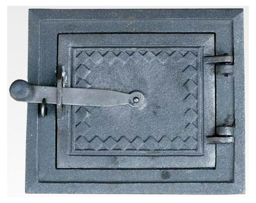 Gusseisen Backofentür 26 x 22 cm