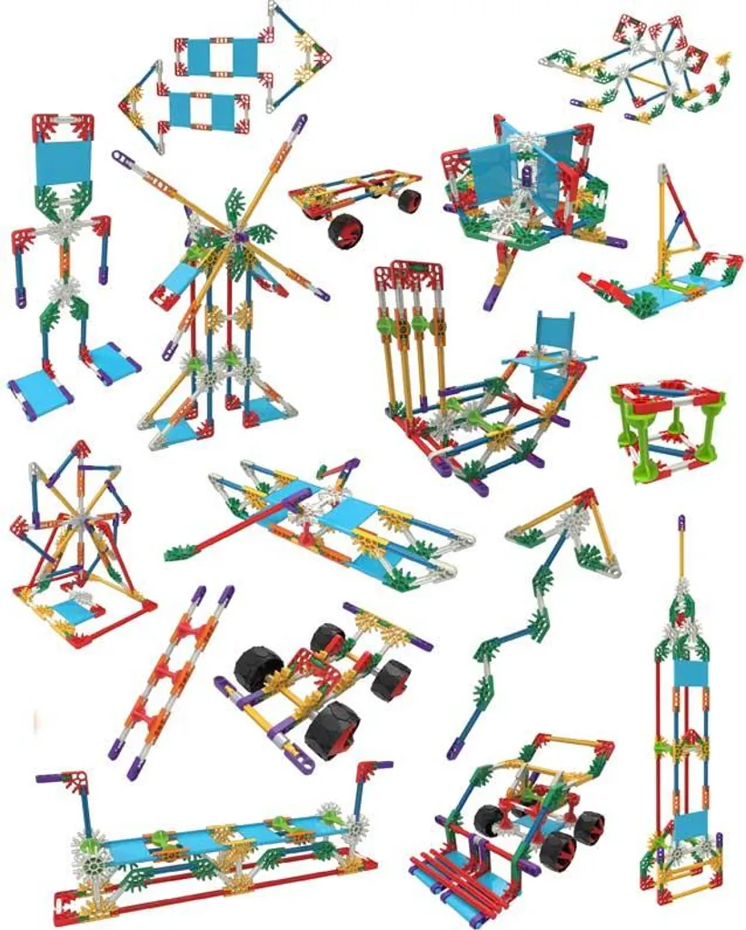Kit de construction K'nex 40 modèles : fini l'ennui, place à la créativité