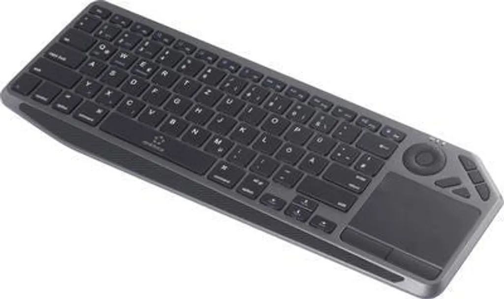 Clavier sans fil Bluetooth Renkforce avec disposition allemande QWERTZ Noir