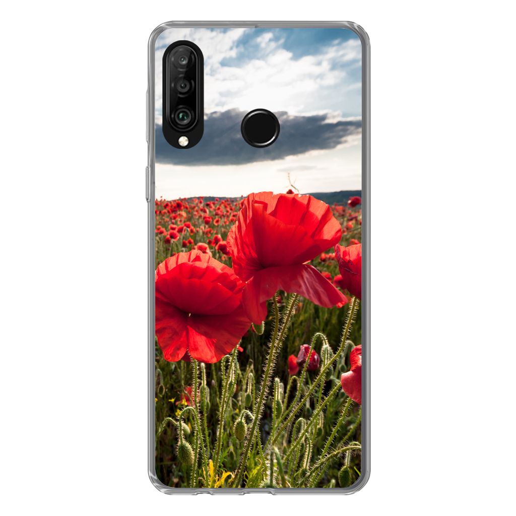 MuchoWow® Handyhülle Schutzhülle Hülle für Huawei P30 Lite Produktbild 