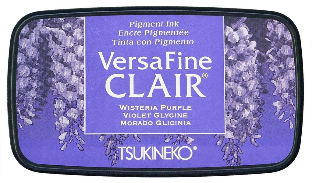 Tsukineko VersaFine clair Stempelkissen Wisteria Purple / Violett