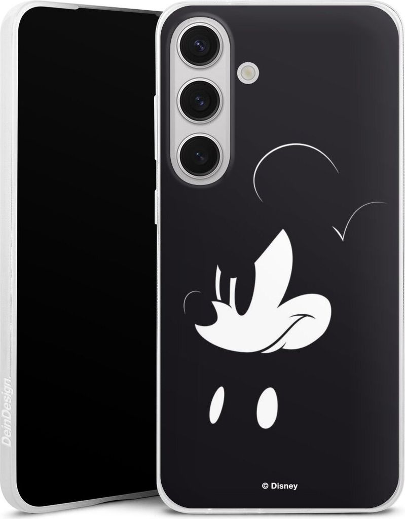 DeinDesign Slim Hülle für Samsung Galaxy S25+ Silikon Case Ultra Dünn Handyhülle Disney Mickey Mouse Offizielles Lizenzprodukt
