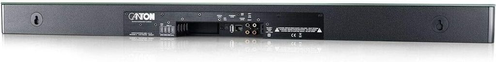 Canton Smart Soundbar 10 – Multiroom Soundbar 2.1.2 mit Dolby Atmos – schwarzes Glas