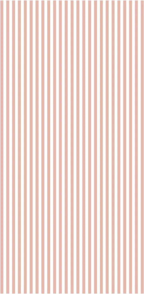 Sticker in vinile boiserie righe 1 cm rosa 50x100 cm