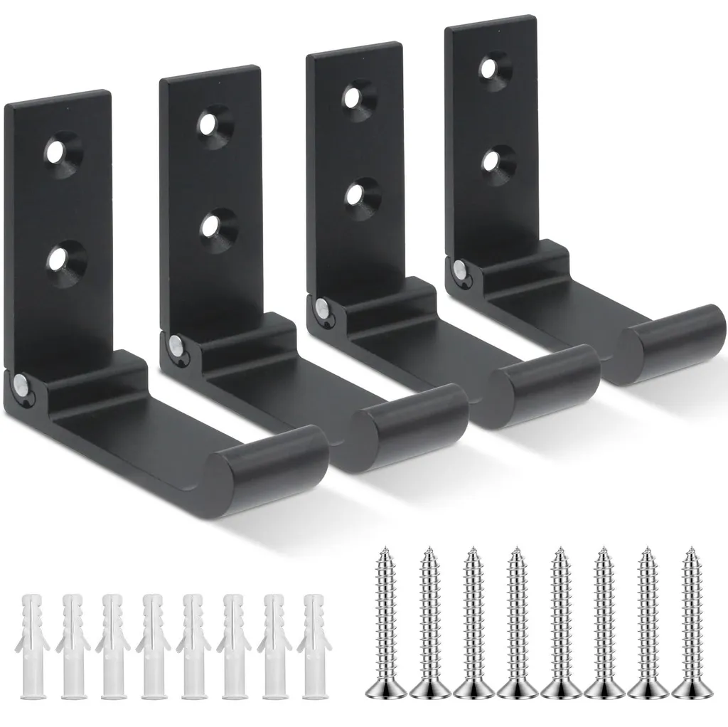 Support mural pour casque et bureau - Rangement pliable lot de 4