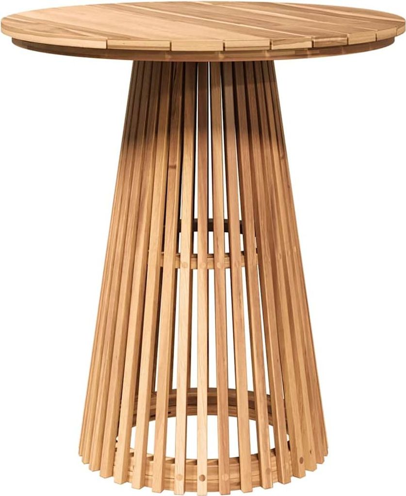 vidaXL Table de jardin à manger brune 70 x 70 x 75 cm teck Image du produit 