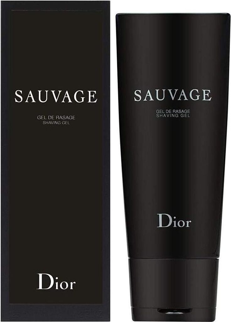 Dior Sauvage, Rasiergel, Männer, Jeder Hauttyp, 125 ml, Auffrischend, Beruhigend, Tube